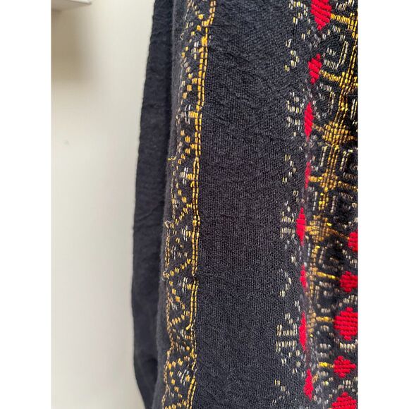 Anthropologie Mes Demoiselles Montserrat Dress Embroidered Puff Sleeves Midi NWT - Picture 12 of 15